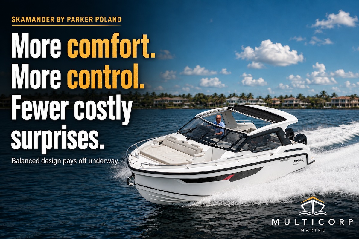 European boatbuilding principles for premium outboard cruisers: how Skamander by Parker Poland translates design rigor into real-world comfort, safety, and value